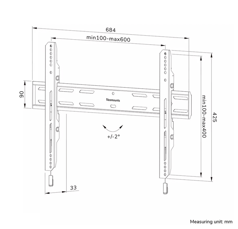 stoyka-neomounts-level-850-tv-mount-wall-40-75-neomounts-by-newstar-wl30s-850bl